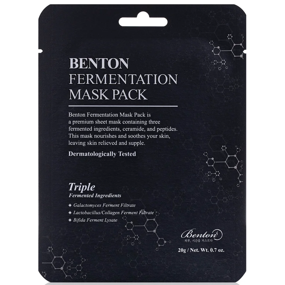 Benton Fermentation Mask Pack (Pack of 10) Afbeelding 1