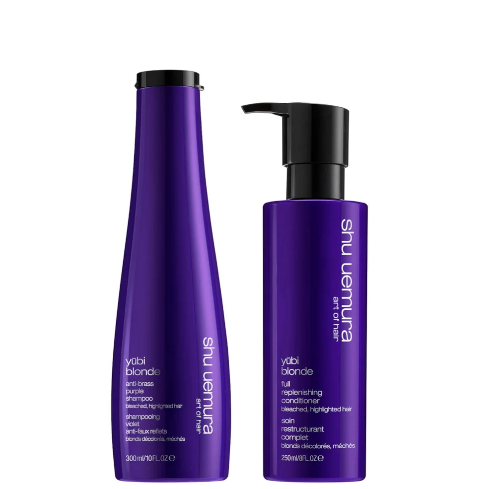 Shu Uemura Art of Hair Yubi Blonde Neutralise and Nourish Duo Afbeelding 1