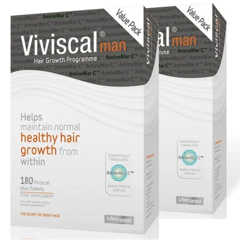 Viviscal Man 6 Month Supply Tablets (360 Tabs) Afbeelding 1