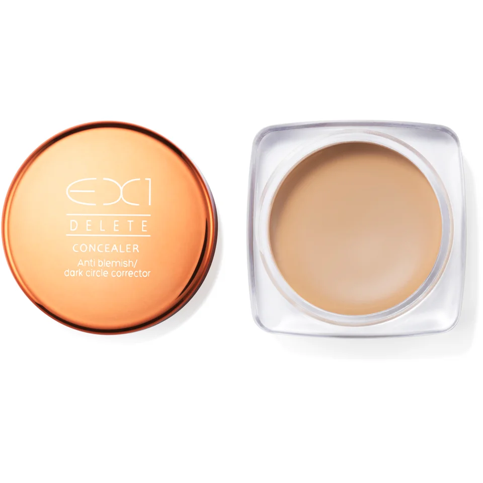 EX1 Cosmetics Delete Anti-Blemish/Dark Circle Concealer 6.5g (Various Shades) Afbeelding 1
