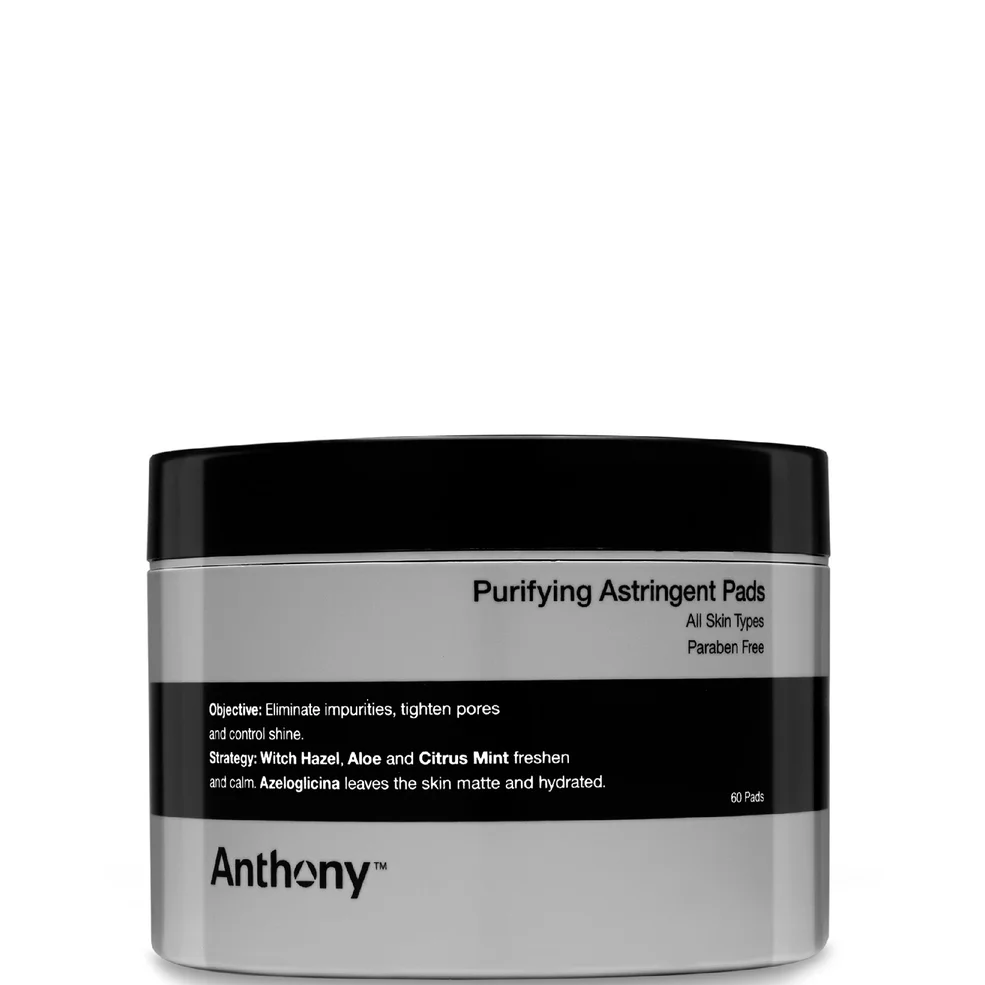 Anthony Astringent Oil Control Toner Pads Afbeelding 1