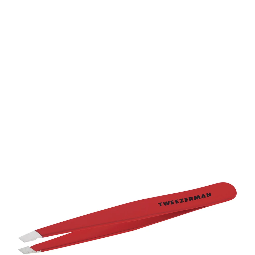 Tweezerman Slant® Pincet 1230-RR APAC- Rood Afbeelding 1