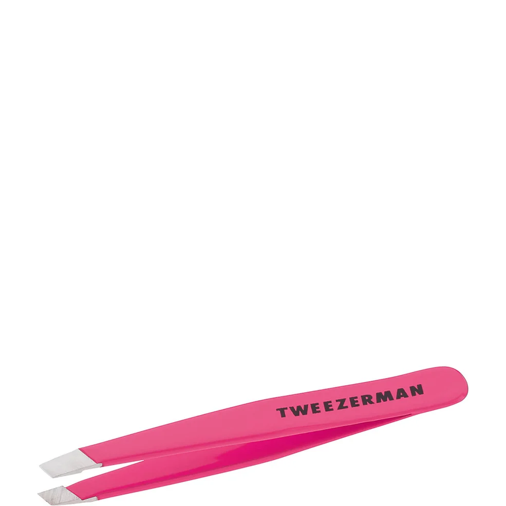 Tweezerman Mini Slant® Pincet - Flamingo Pink Afbeelding 1