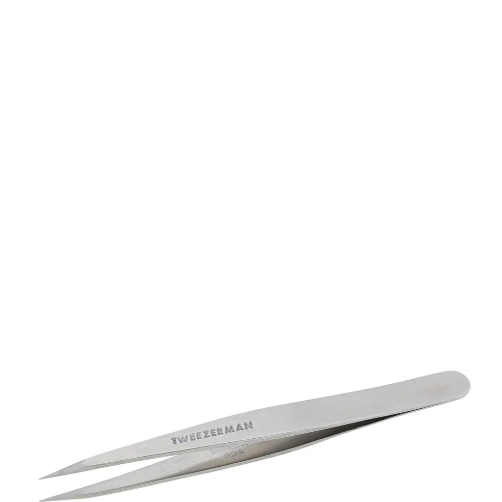 Tweezerman Deluxe Point Pincet 1240R-R - Roestvrij Staal Afbeelding 1