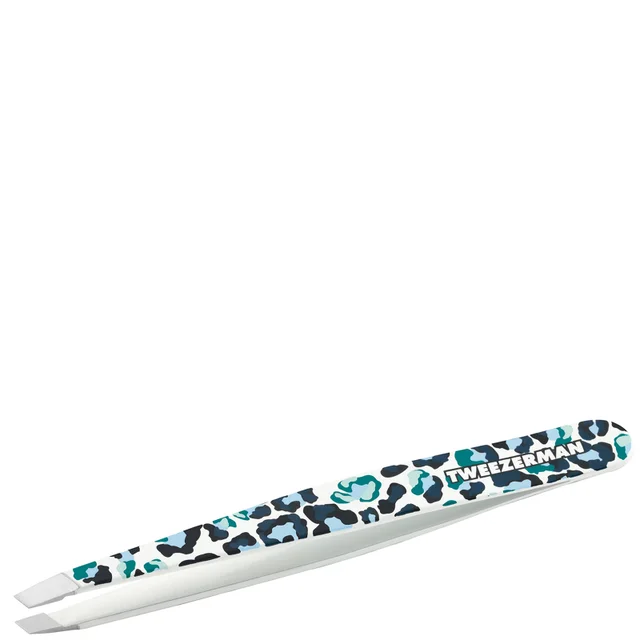 Tweezerman Slant® Pincet met Dierenprint - Luipaard