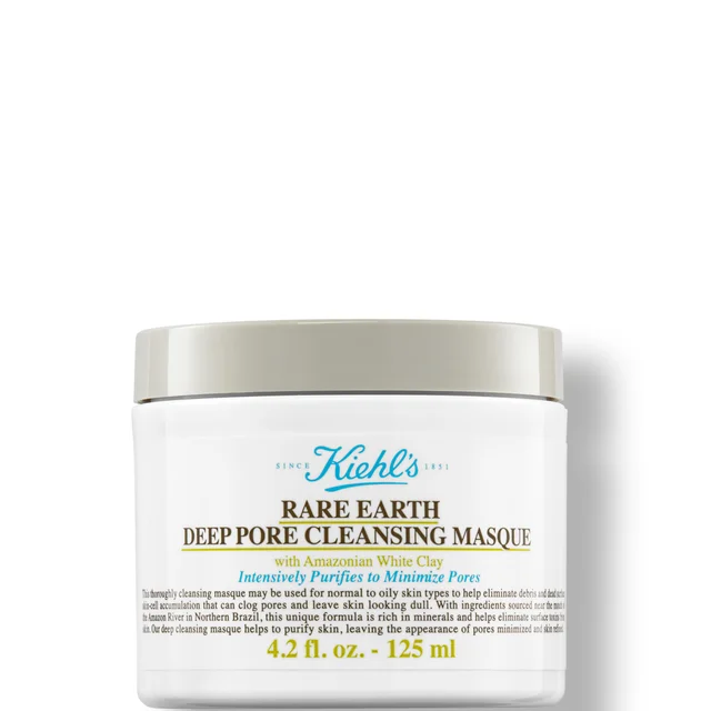 Kiehl's Rare Earth Diep tot in de Poriën Reinigend Masker 125 ml