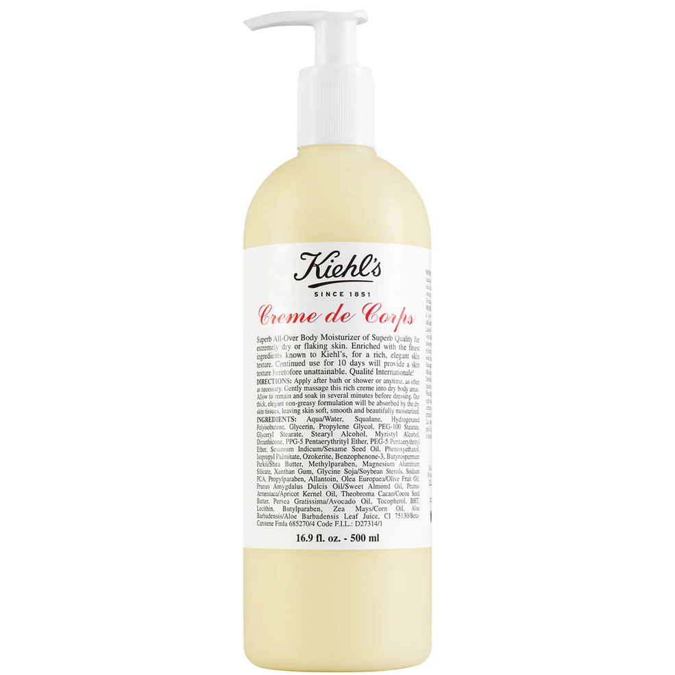 Kiehl's Creme De Corps 500 ml - Superformaat Afbeelding 1