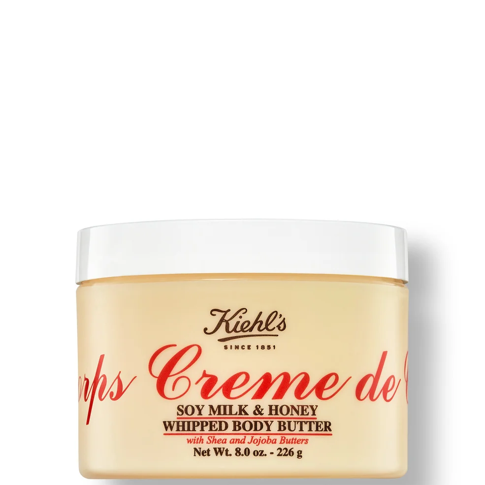 Kiehl's Creme de Corps Soy Milk & Honey Whipped Body Butter 226g Afbeelding 1
