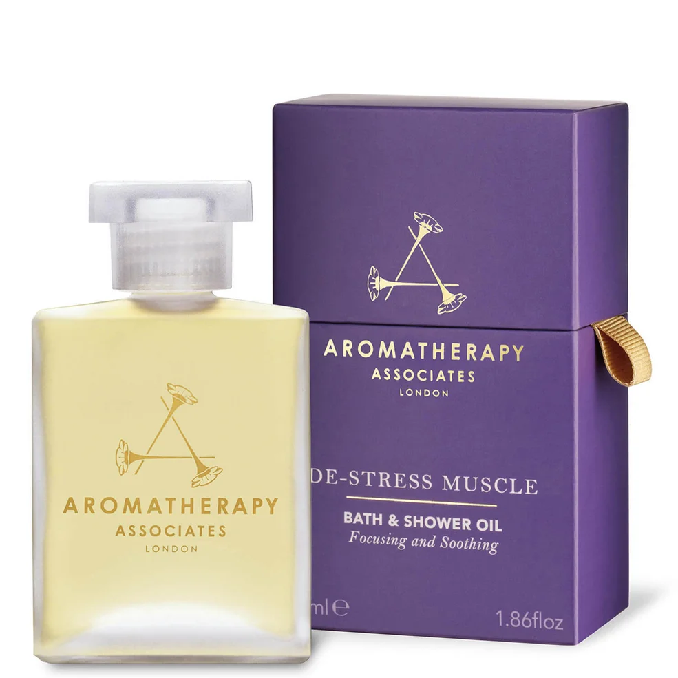 Aromatherapy Associates De-Stress Muscle Bath & Shower Oil 55ml Afbeelding 1