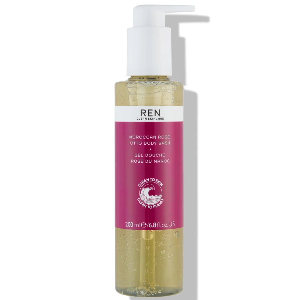 REN Moroccan Rose Otto Body Wash 200ml Afbeelding 1