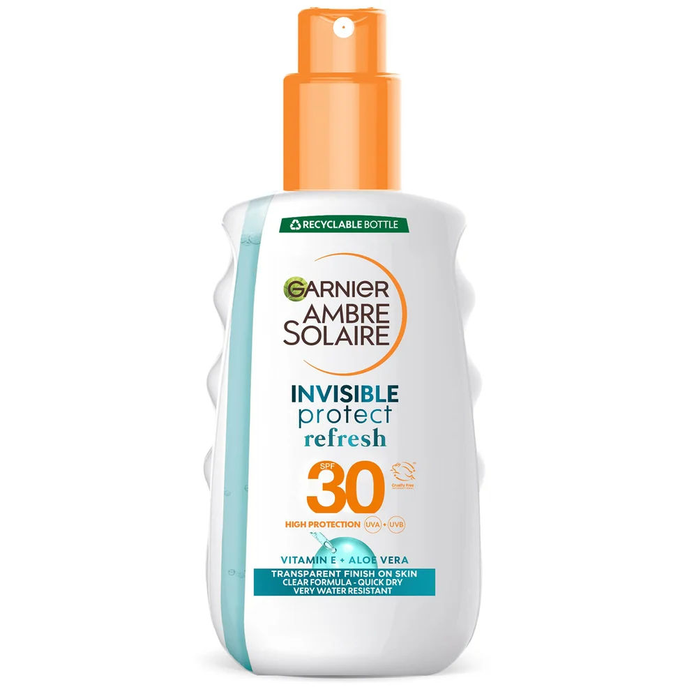 Ambre Solaire Clear Protect Transparante Zonnebrandspray SPF30 200 ml Afbeelding 1
