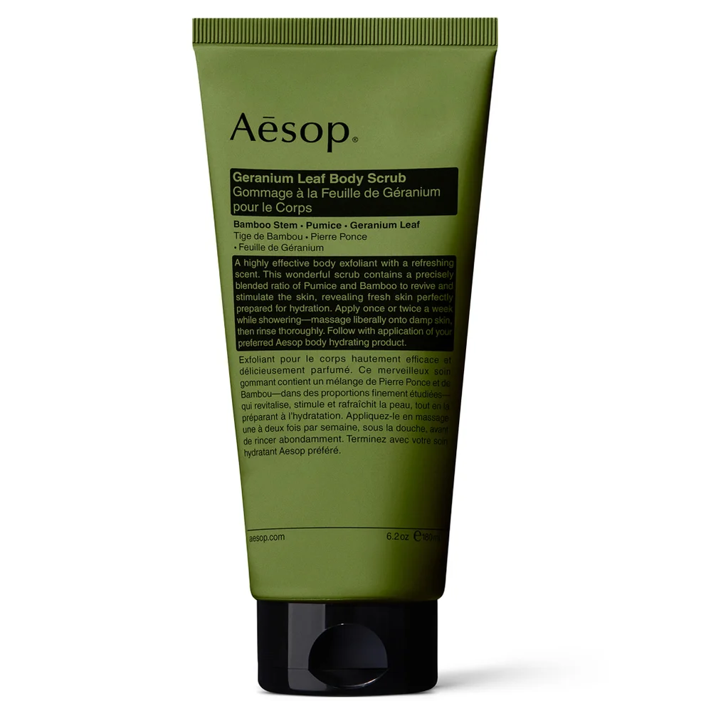 Aesop Geranium Leaf Body Scrub 170ml Afbeelding 1
