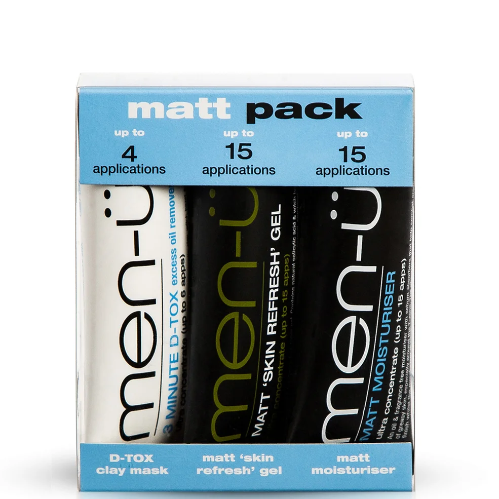 men-ü Matt Pack (3 x 15ml) Afbeelding 1