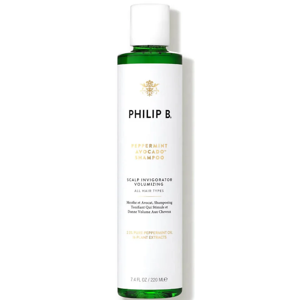 Philip B Peppermint & Avocado Volumizing & Clarifying Shampoo (220ml) Afbeelding 1
