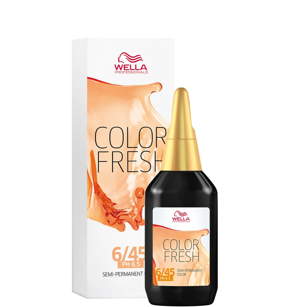 WELLA COLOR FRESH DARK RED MAHOGANY BLONDE 6.45 (75ML) Afbeelding 1