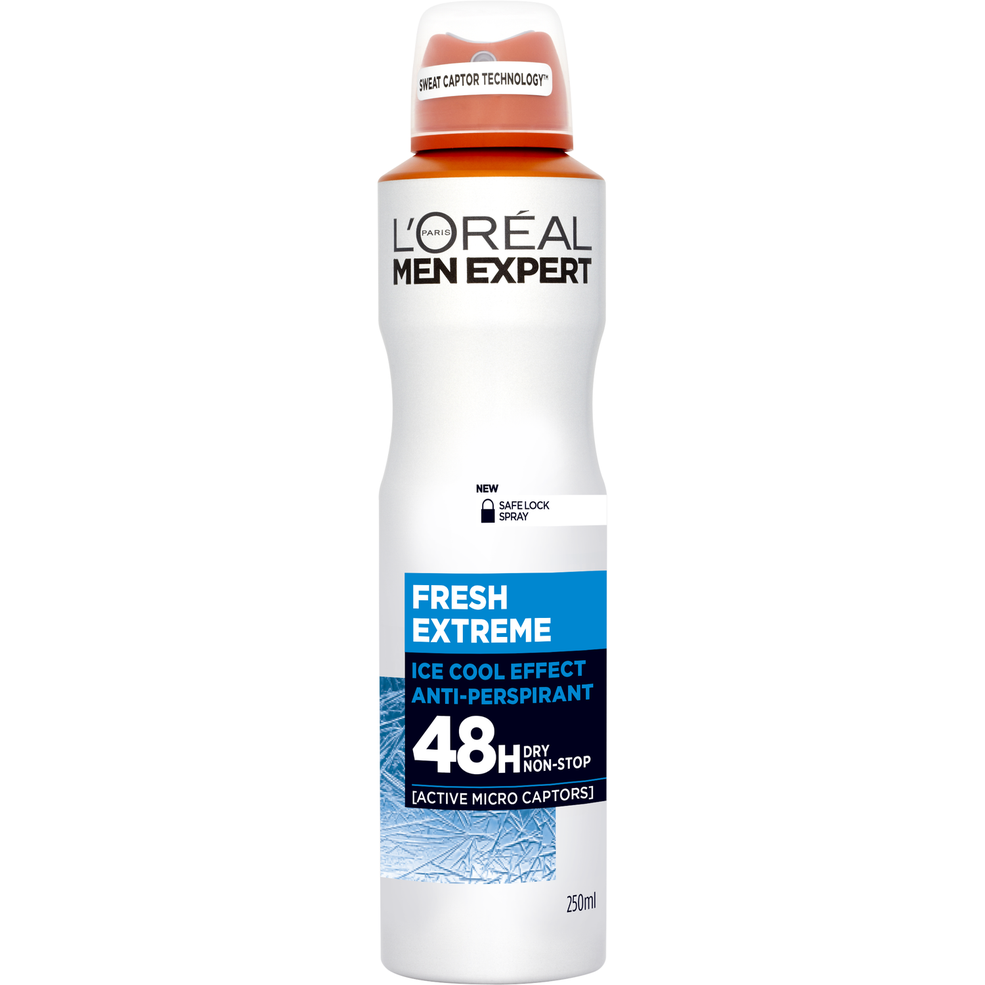 L'Oréal Men Expert Fresh Extreme Deodorant Spray (250ml) Afbeelding 1