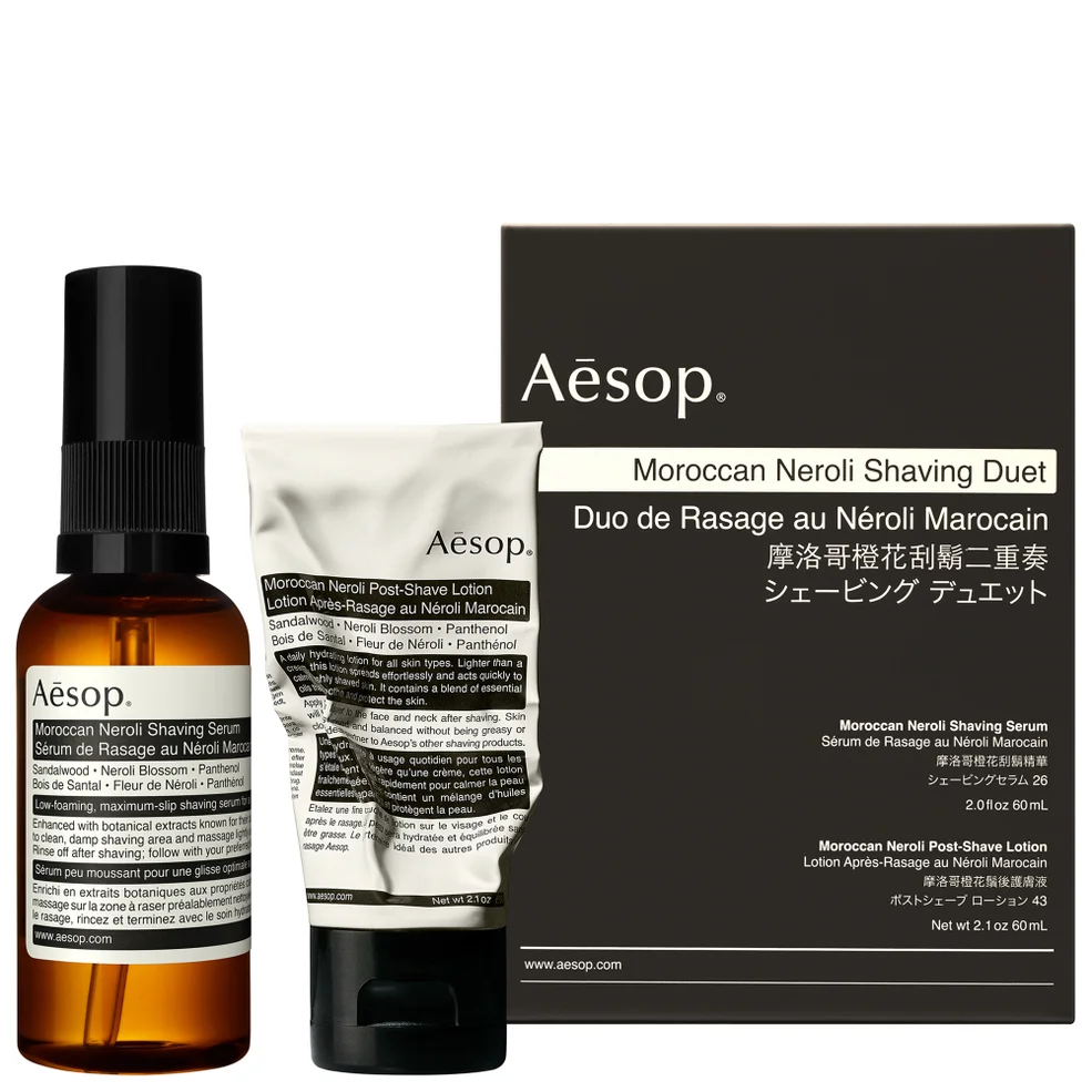 Aesop Moroccan Neroli Shaving Duet Afbeelding 1