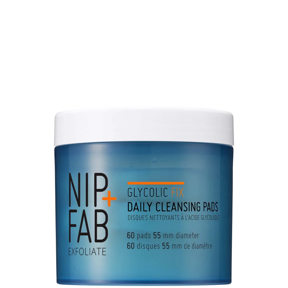 NIP+FAB Glycolic Fix Daily Cleansing Pads - 60 Pads Afbeelding 1