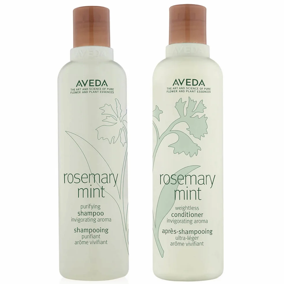 Aveda Rosemary Mint Duo- Shampoo & Conditioner Afbeelding 1