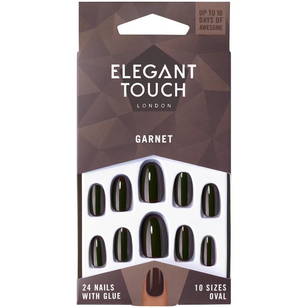 Elegant Touch Pre Polished Nails - Garnet Afbeelding 1