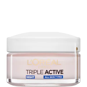 L'Oréal Paris Dermo Expertise Triple Active Hydraterende Nachtmoisturizer (50 ml) - undefined undefined