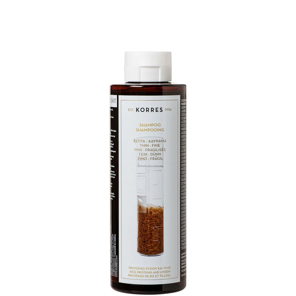 KORRES Rice Proteins & Linden Shampoo 250ml Afbeelding 1