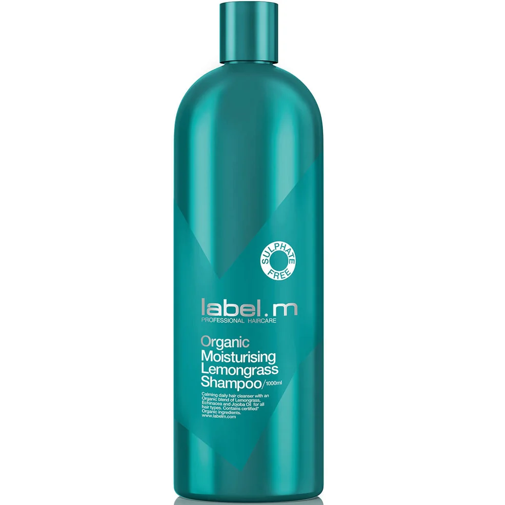 label.m Organic Lemongrass Shampoo 1000ml Afbeelding 1