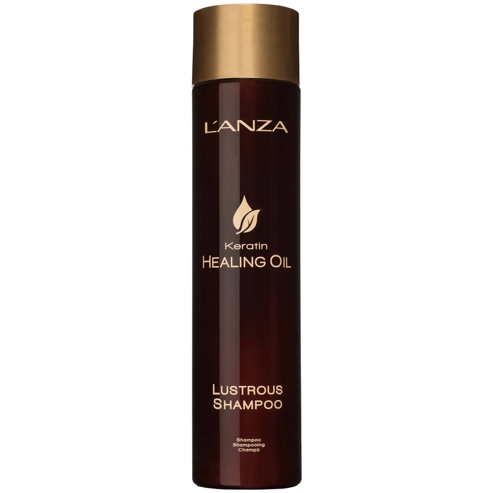 L'Anza Keratin Healing Oil Silken Shampoo (300ml) Afbeelding 1