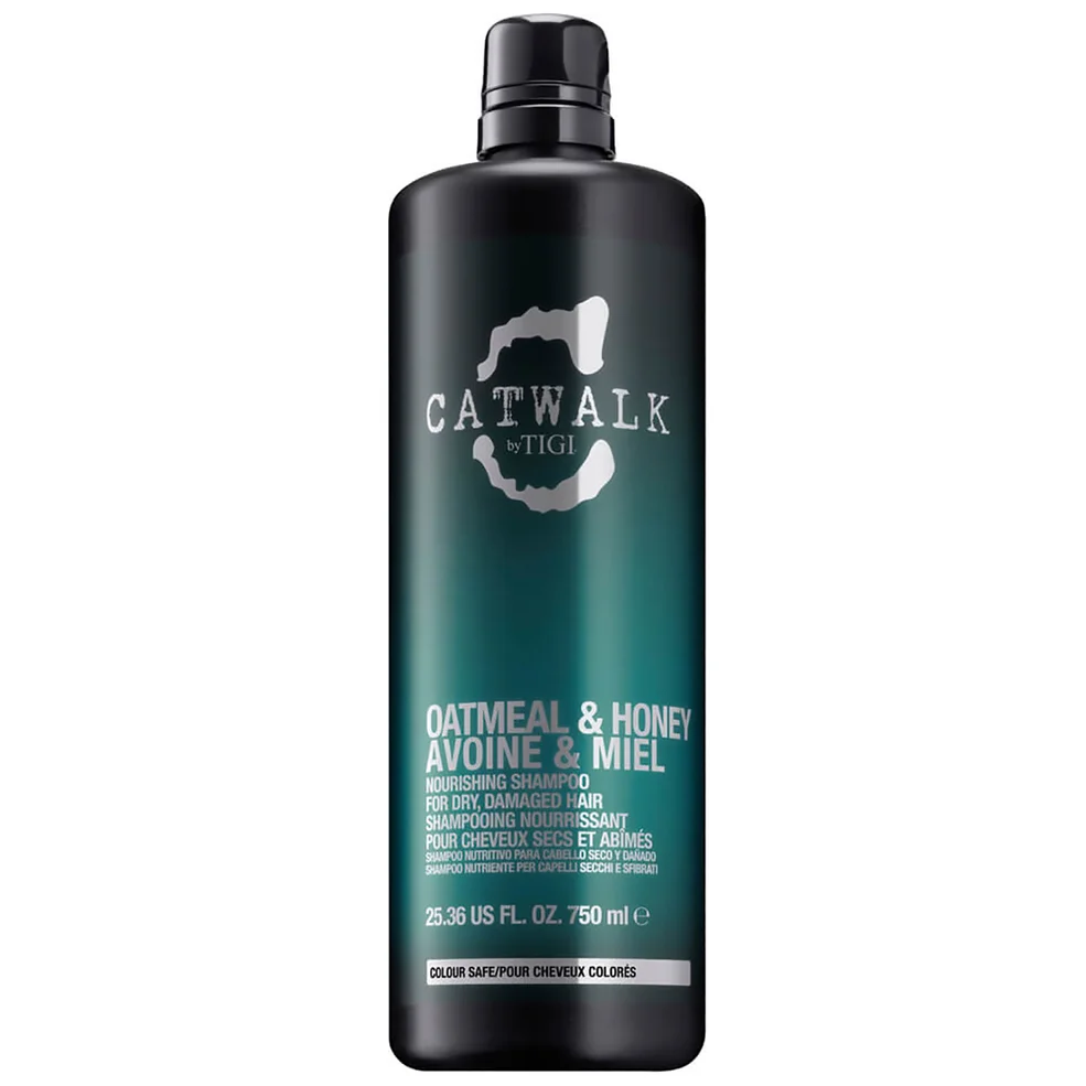TIGI Catwalk Oatmeal & Honey Nourishing Shampoo (750ml) Afbeelding 1