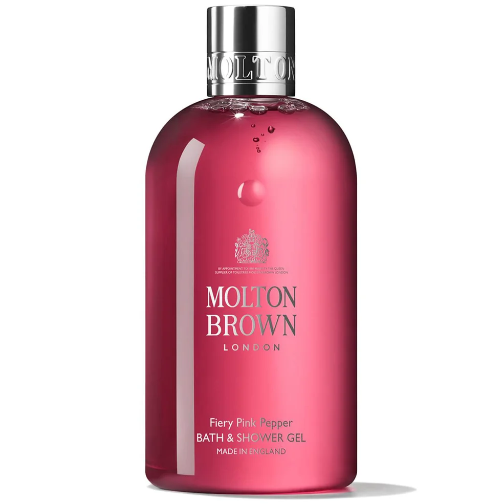 Molton Brown Fiery Pink Bath and Shower Gel 300ml Afbeelding 1