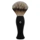 e-Shave Silvertip Badger Hair Long Handle Shaving Brush - Black