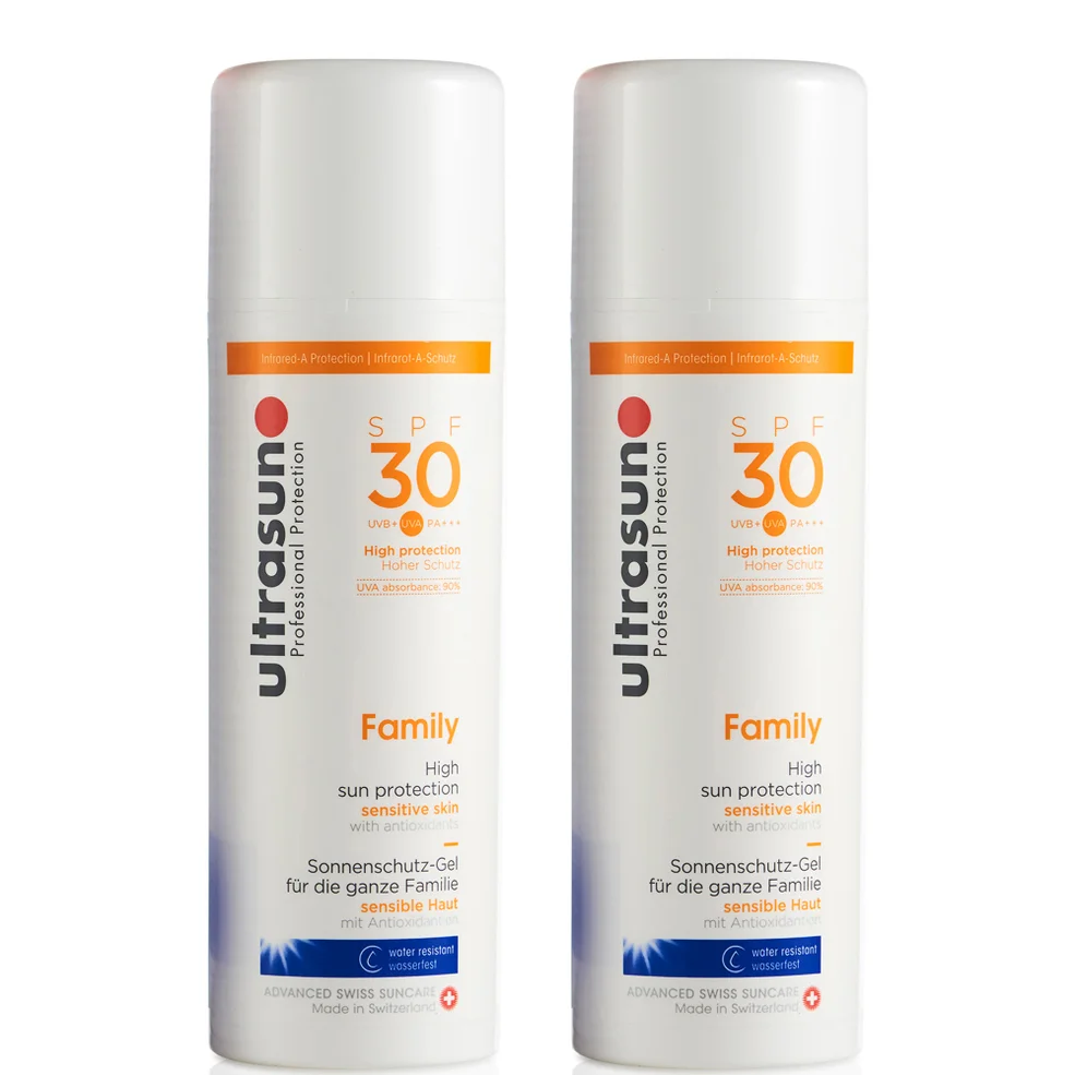 Ultrasun Family SPF 30 - Super Sensitive Duo (2 x 150ml) Afbeelding 1