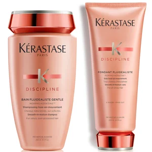 Kérastase Discipline Bain Fluidealiste (250ml) and Fondant Fluidealiste (200ml) - undefined undefined