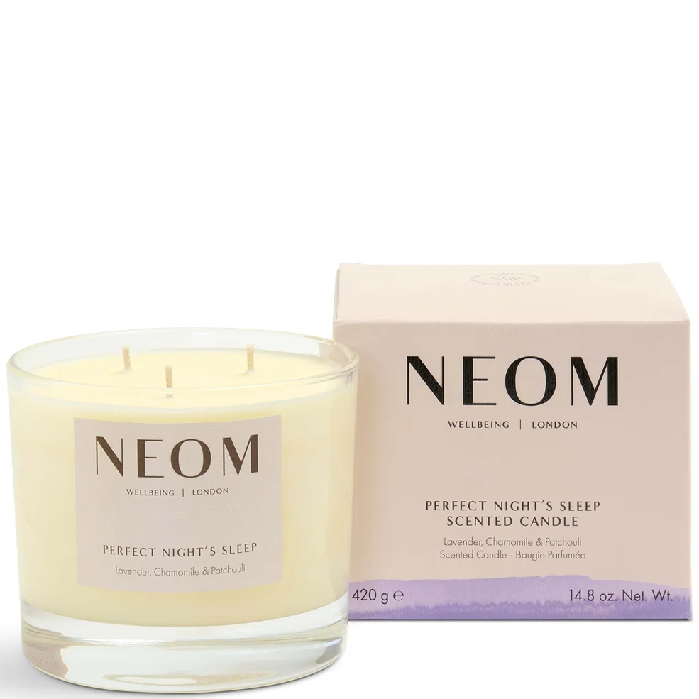NEOM Perfect Nights Sleep Geurkaars met Drie Lonten Afbeelding 1