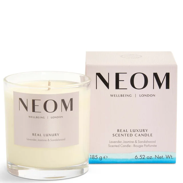 NEOM Real Luxury De-Stress Geurkaars met één Lont