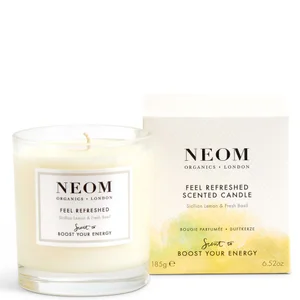 NEOM Organics Feel Refreshed Geurkaars met één Lont - undefined undefined