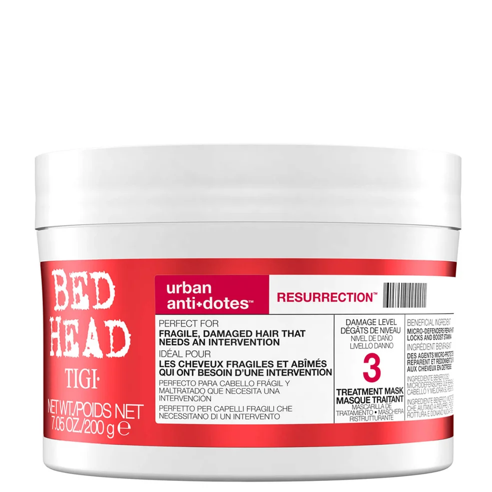 TIGI Bed Head Urban Antidotes Resurrection Treatment Mask (200g) Afbeelding 1