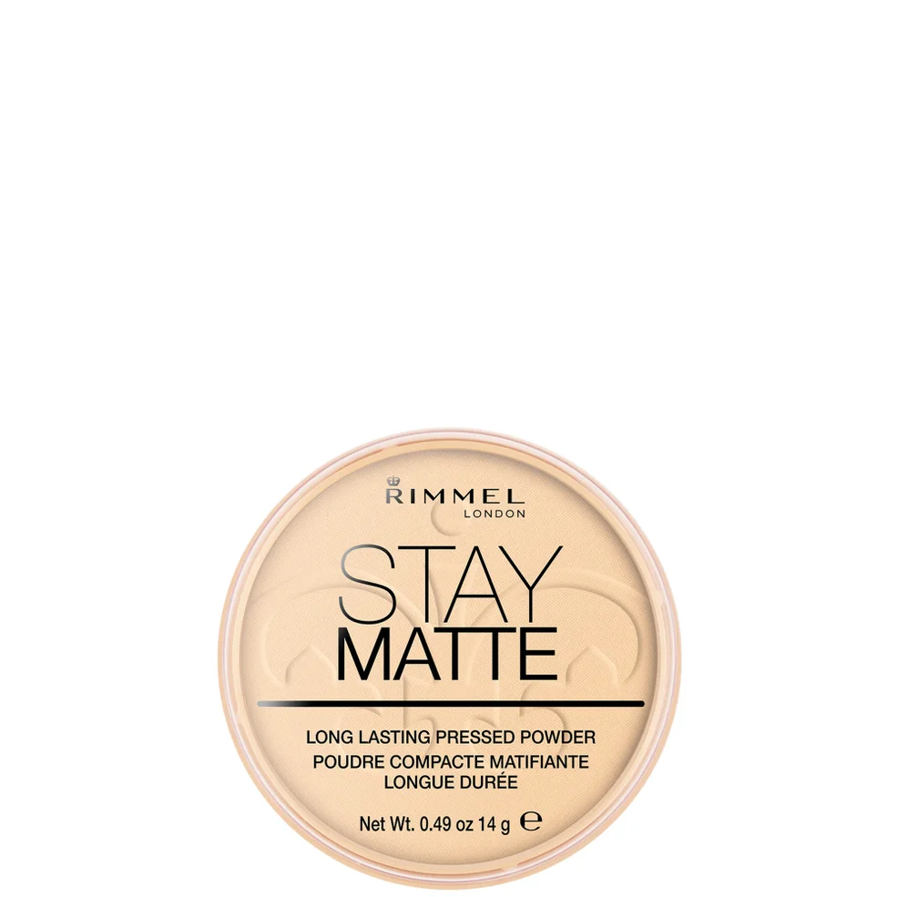Rimmel Stay Matte Geperste Poeder - Transparant Afbeelding 1