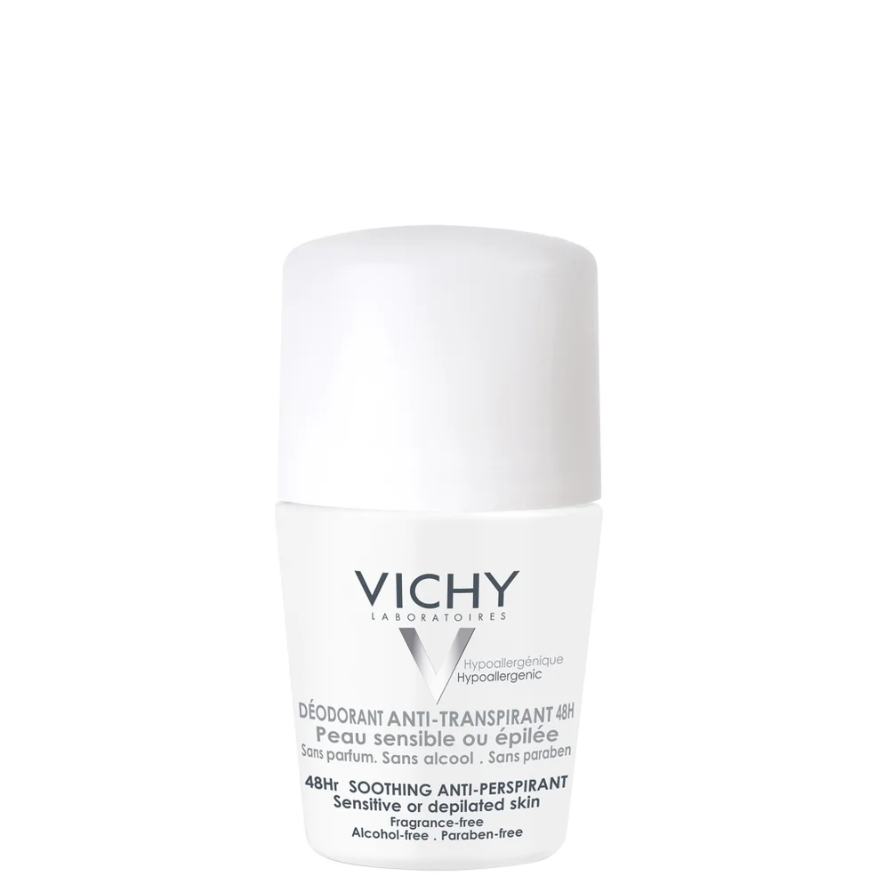 Vichy Deodorant 48Hour Sensitive Skin Anti-Perspirant Roll On 50ml Afbeelding 1