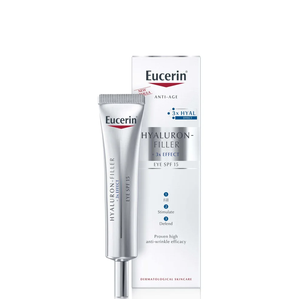 Eucerin Hyaluron-Filler Oogcrème SPF15 15 ml Afbeelding 1