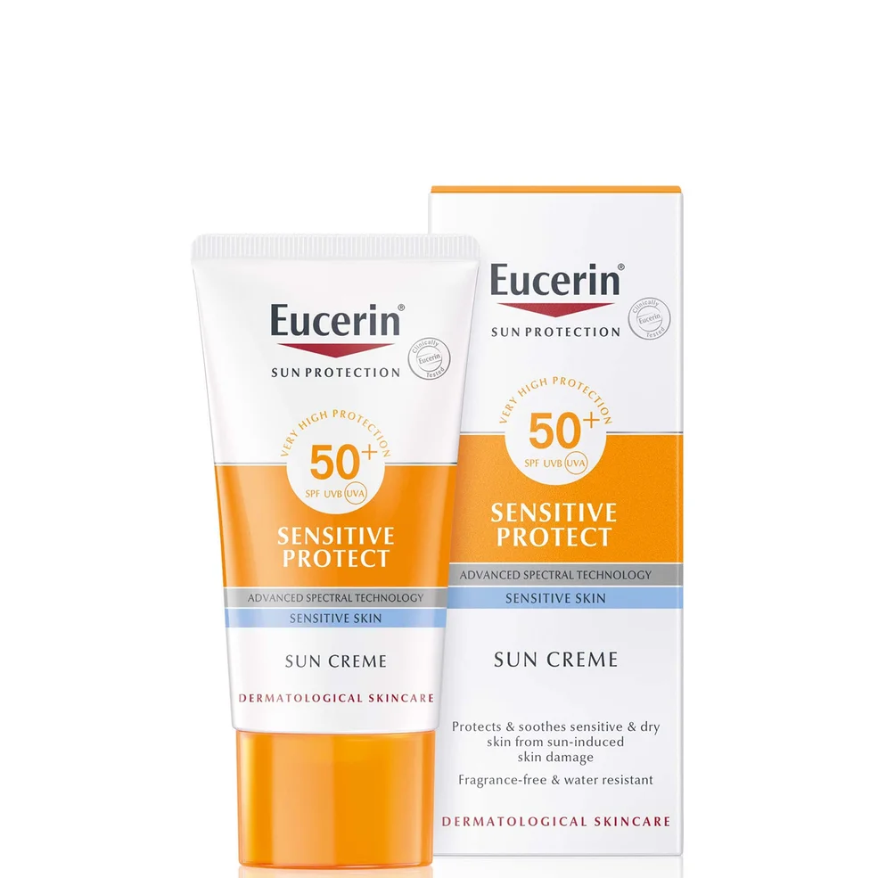 Eucerin Sun Sensitive Protect Face Sun Cream SPF50+ 50ml Afbeelding 1