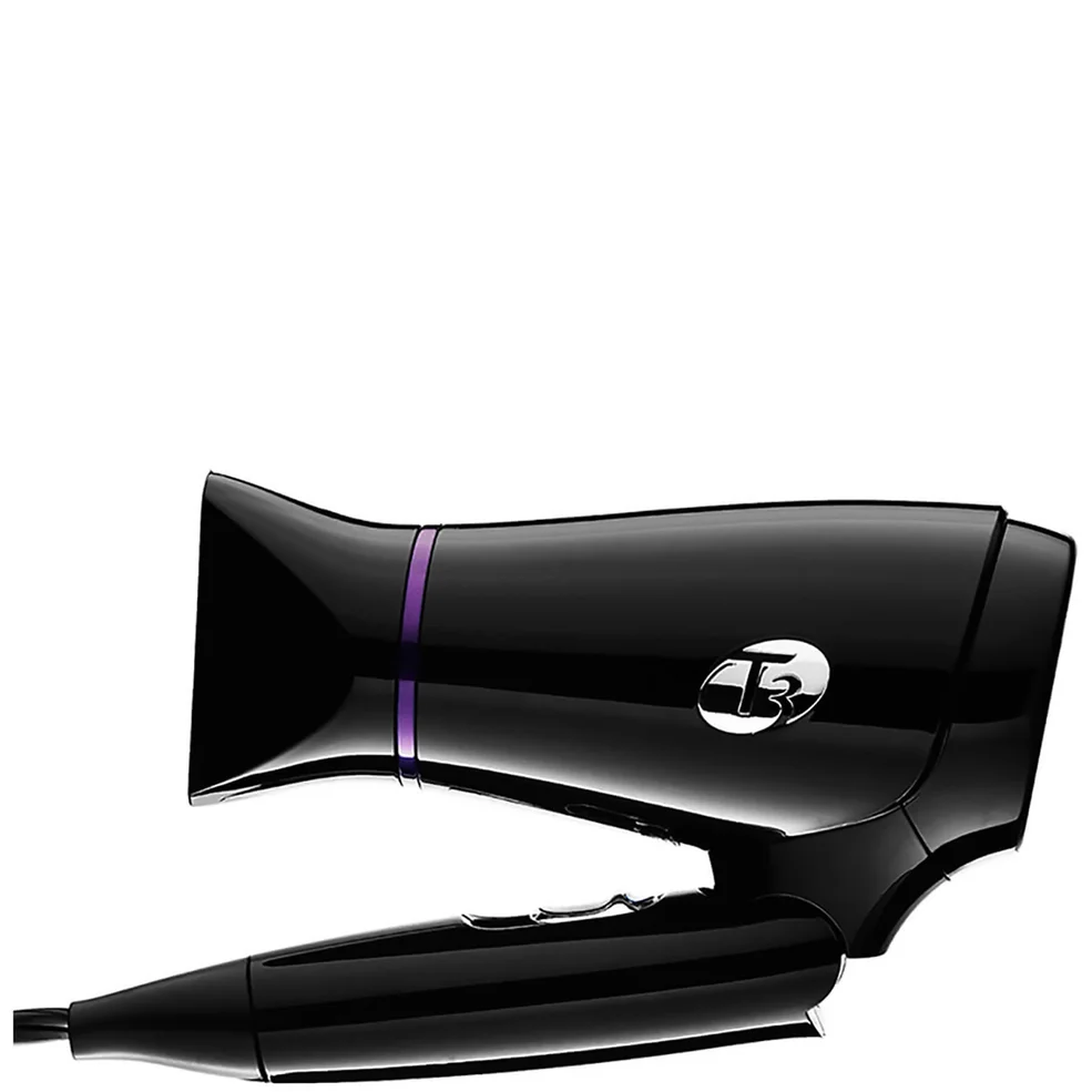 T3 Featherweight Mini Compact Hair Dryer - Black Afbeelding 1