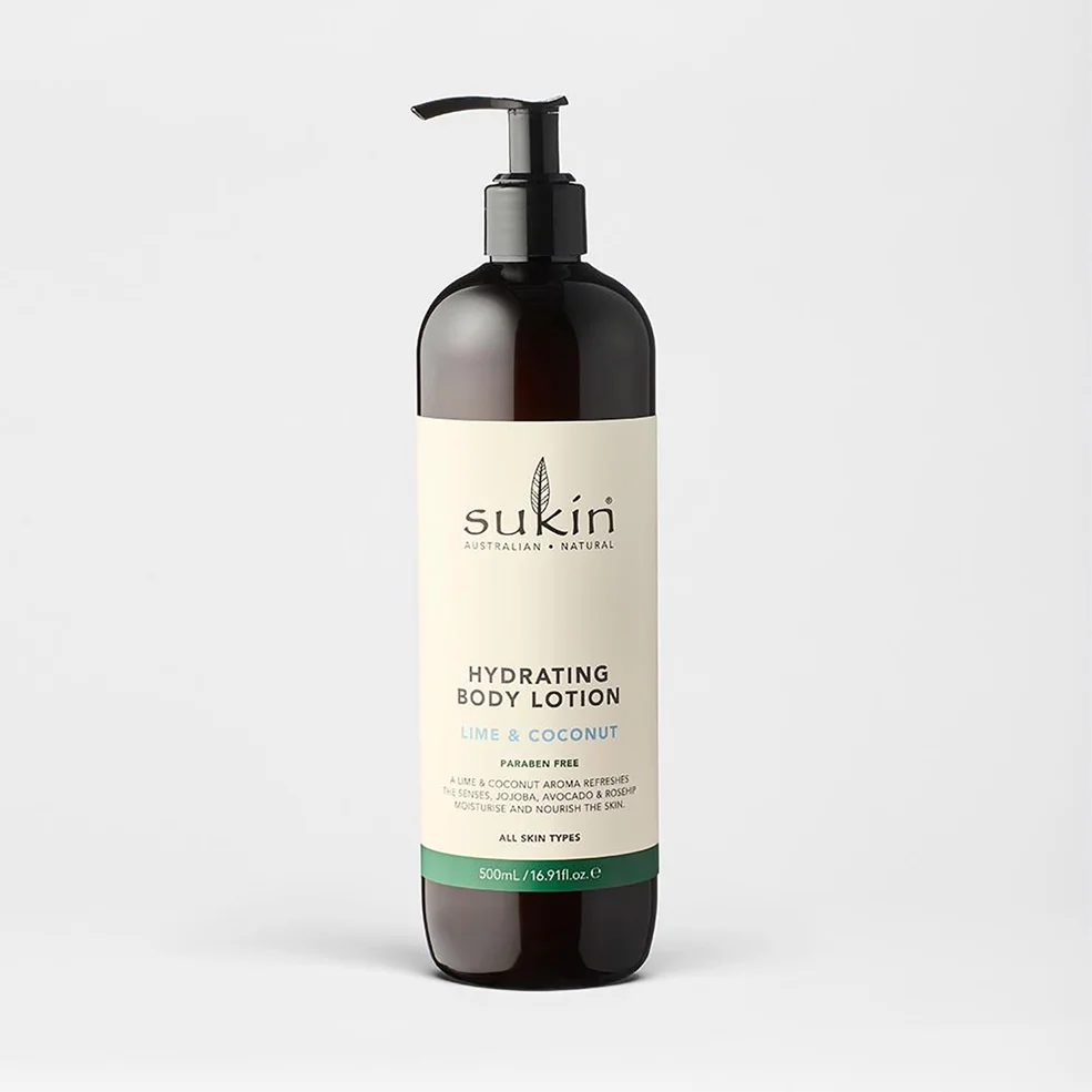 Sukin Hydrating Lime & Coconut Body Lotion 500ml Afbeelding 1