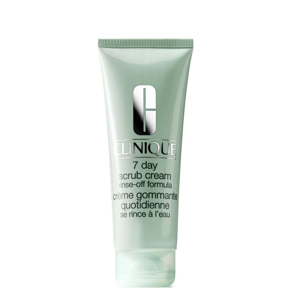 Clinique 7 Day Scrubcrème Afspoelbare Formule 100 ml Afbeelding 1