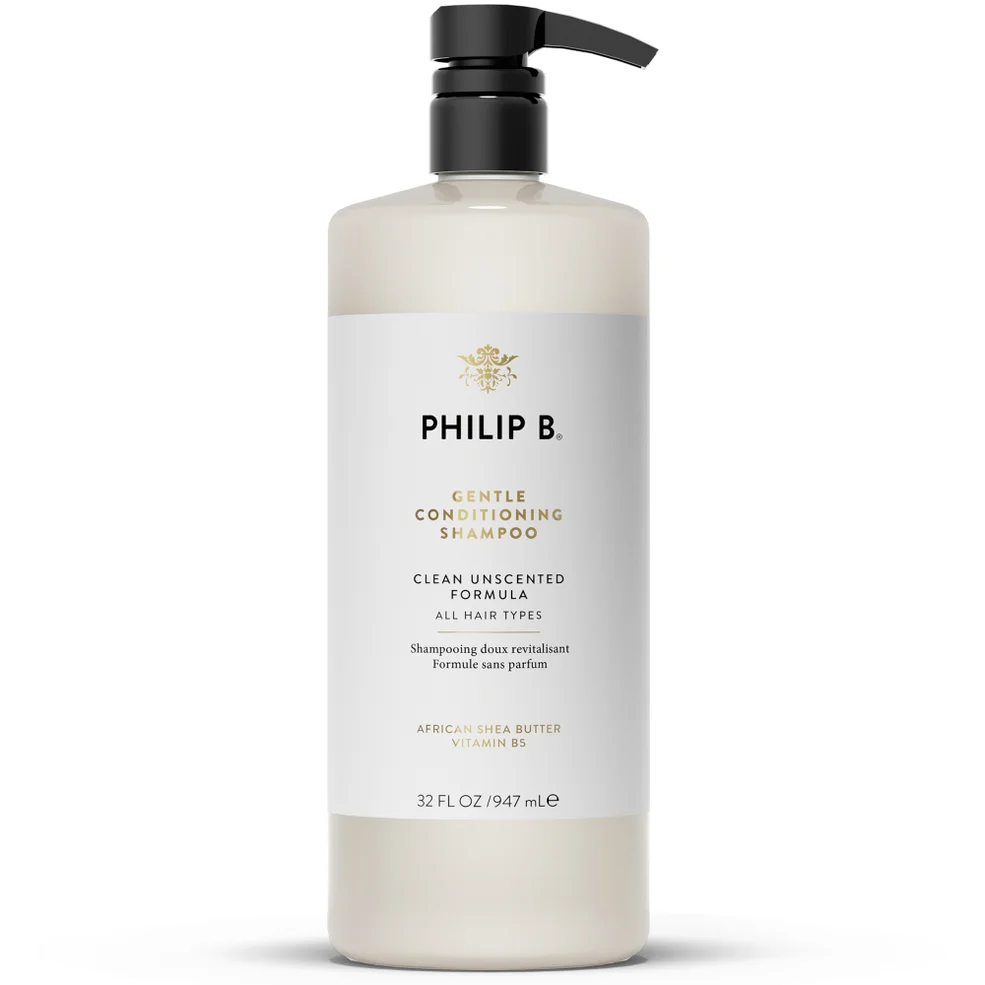 Philip B African Shea Butter Gentle and Conditioning Shampoo (947ml) Afbeelding 1