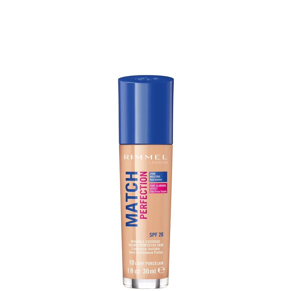 Rimmel Match Perfection Foundation - Light Porcelain Afbeelding 1