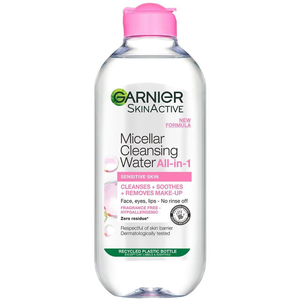 Garnier Micellair Water Gezichtsreiniger en Make-up-remover voor de Gevoelige Huid 400 ml Afbeelding 1