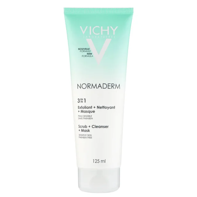 VICHY Normaderm 3-in-1 Reiniger + Scrub + Masker 125ml