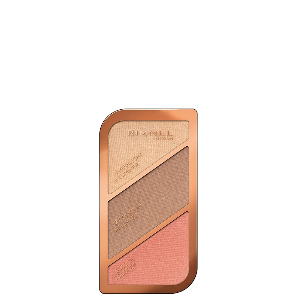Rimmel Sculpting Highlighter Palette - 002 18.5g Afbeelding 1
