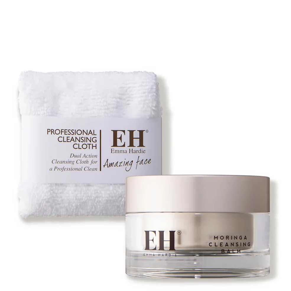 Emma Hardie Moringa Reinigingsbalsem met Professionele Reinigingsdoek 100 g Afbeelding 1